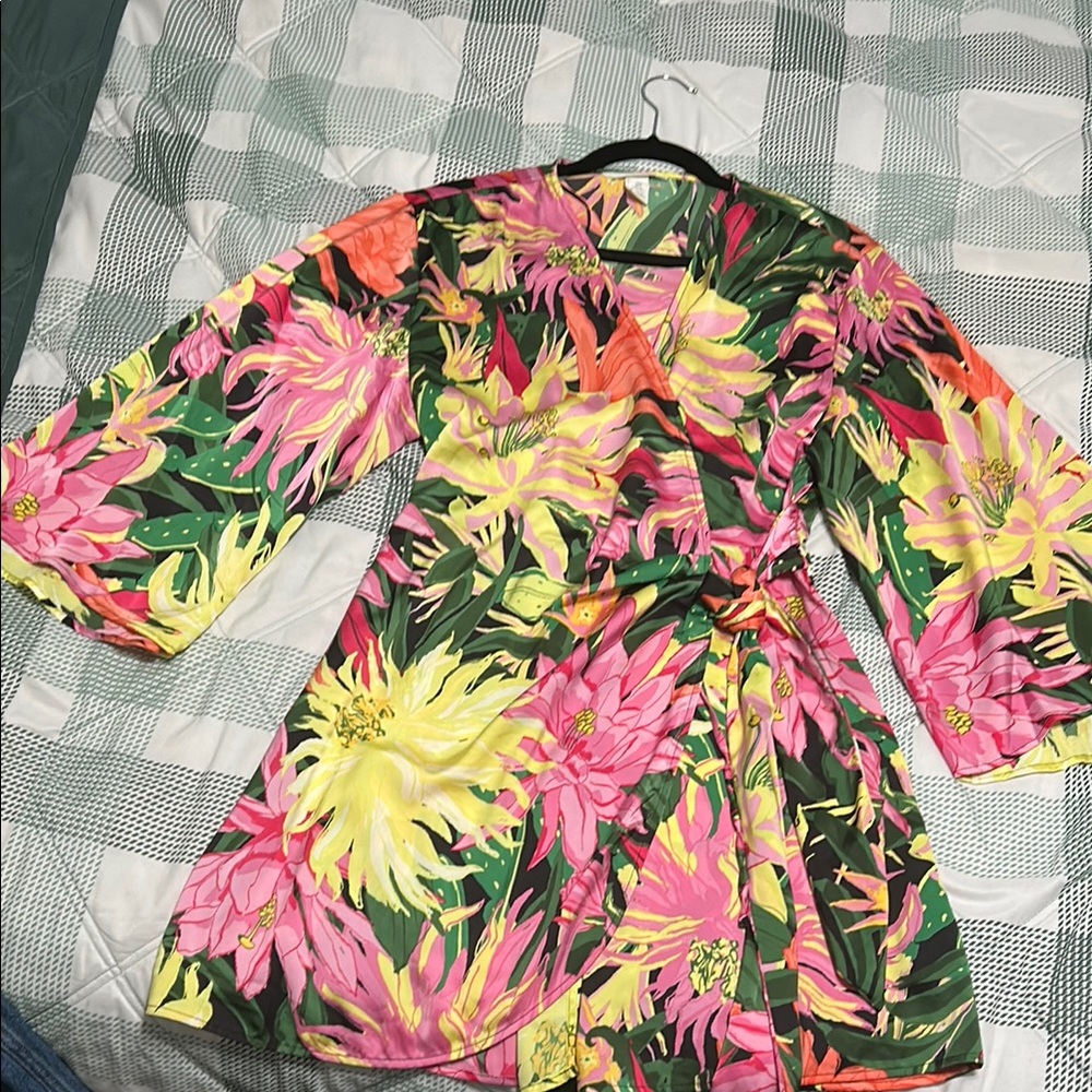 H&M Tropical Print Dress